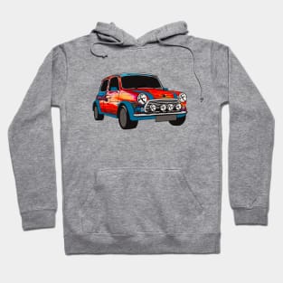 Mini Cooper with Psychedelic Bodywork Hoodie